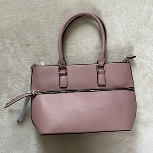 fashion rose  pink handbag purse